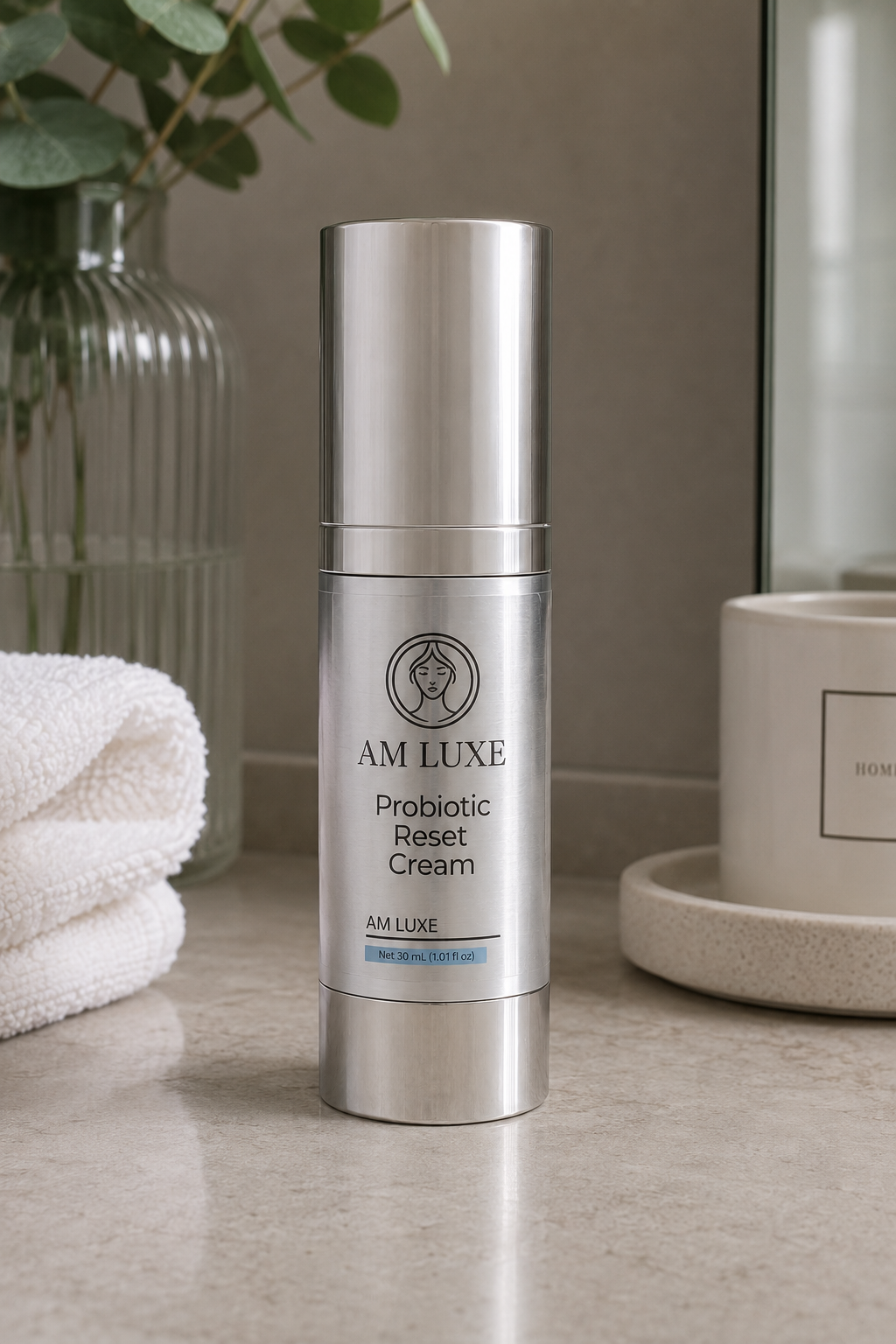 AM LUXE Probiotic Reset Cream I Barrier Repair, Deep Hydration & Calmer Skin