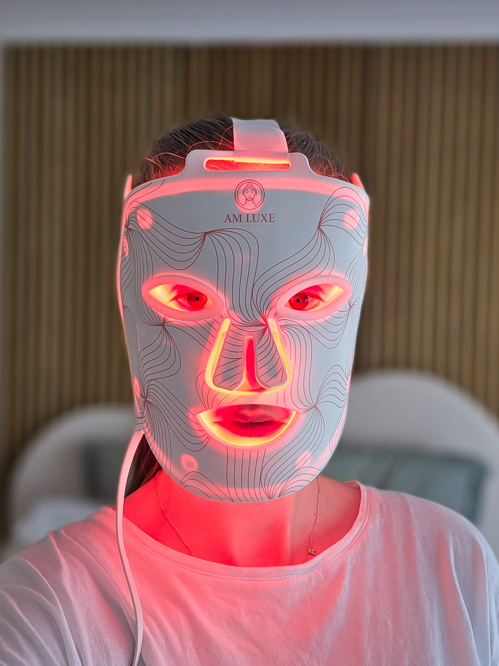 LUMINA LED Face Mask – Luxury Anti-Ageing Device | AM LUXE