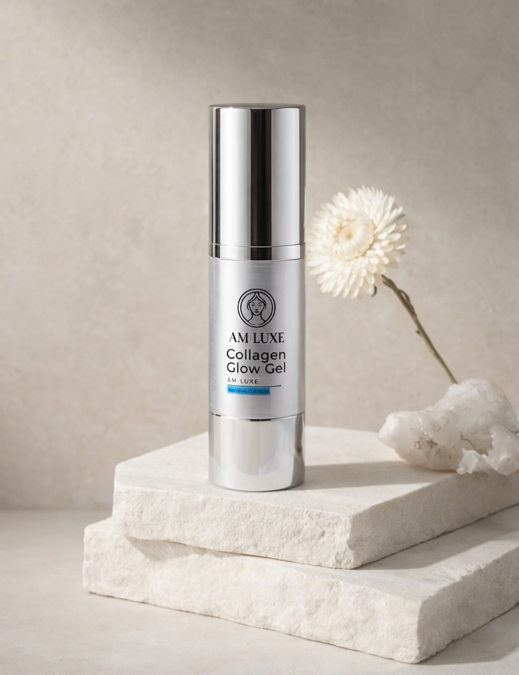 AM Luxe Collagen Glow Gel | Firms & Illuminates & Visibly Firmer Skin in Days