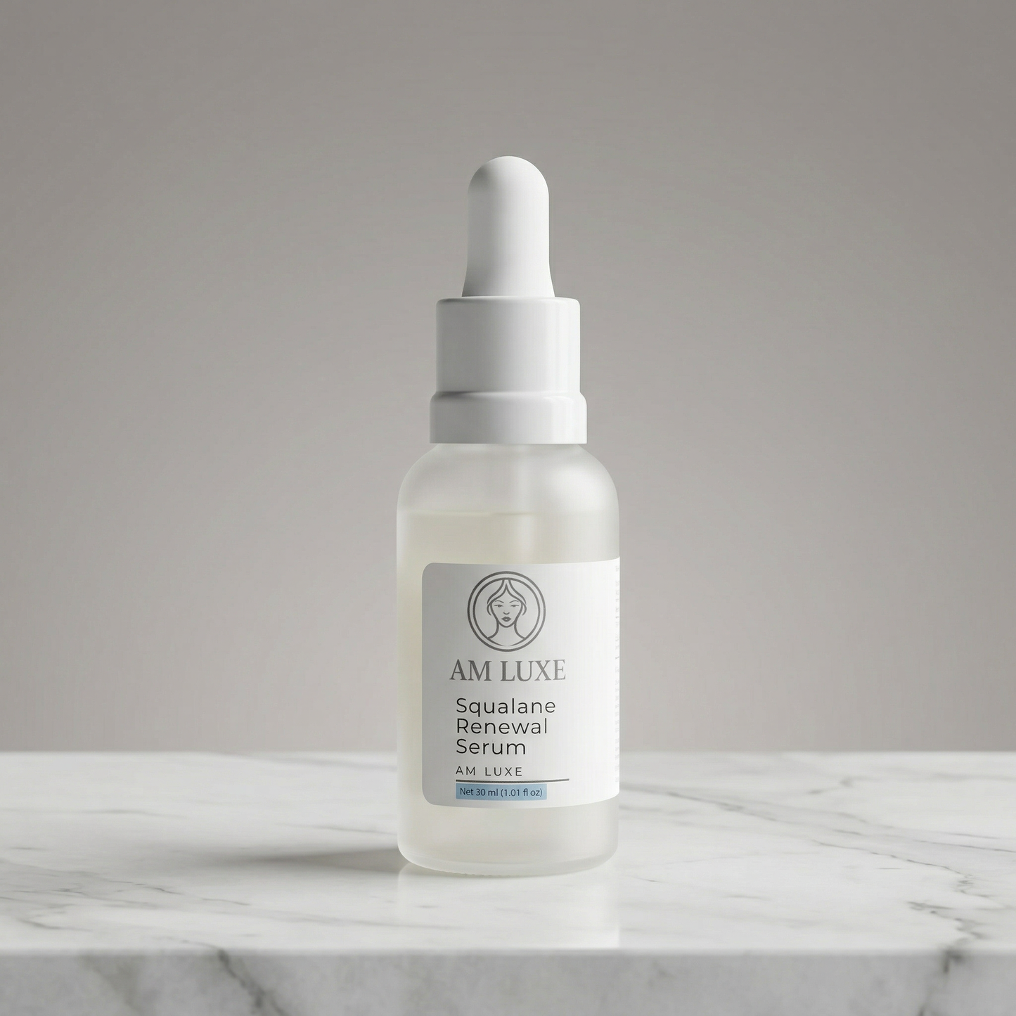 AM LUXE Squalane Renewal Serum | Plumps & Hydrates
