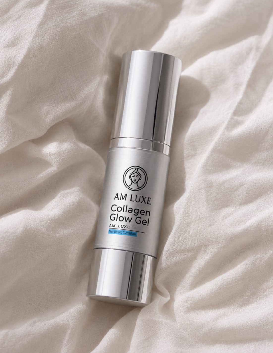 AM Luxe Collagen Glow Gel | Firms & Illuminates & Visibly Firmer Skin in Days