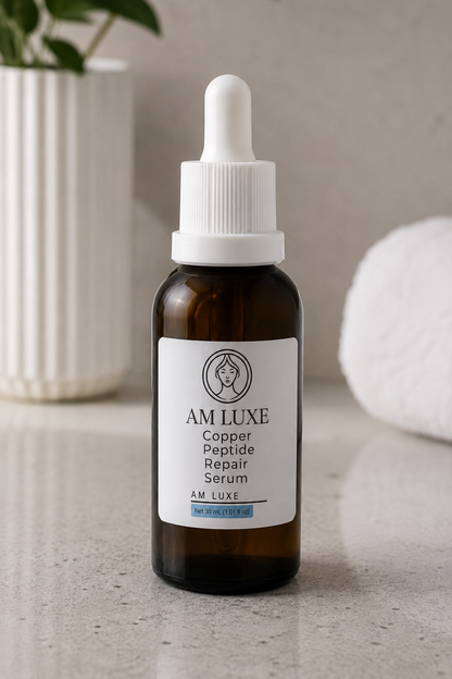 AM LUXE Copper Peptide Repair Serum I Firms, Repairs & Renews