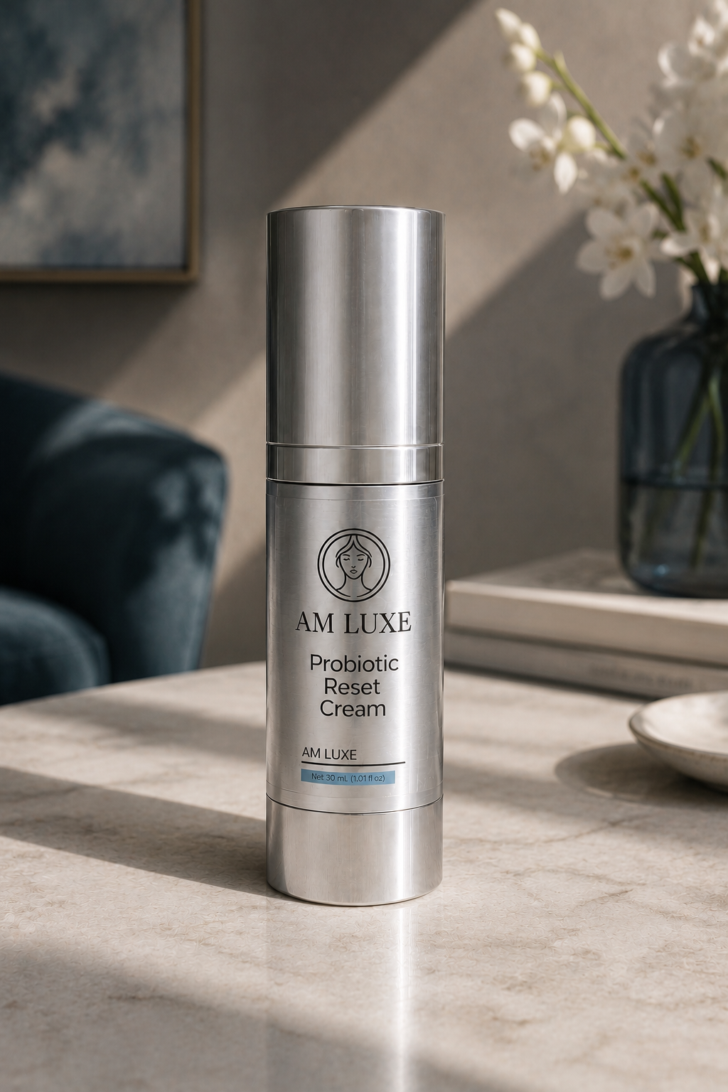 AM LUXE Probiotic Reset Cream I Barrier Repair, Deep Hydration & Calmer Skin