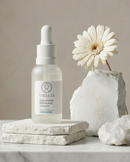 AM LUXE Squalane Renewal Serum | Plumps, Hydrates & Visibly Plumper Skin Overnight